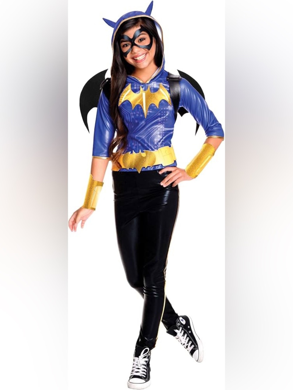 BRAND NEW girl youth dc super hero batman batgirl halloween costume size S